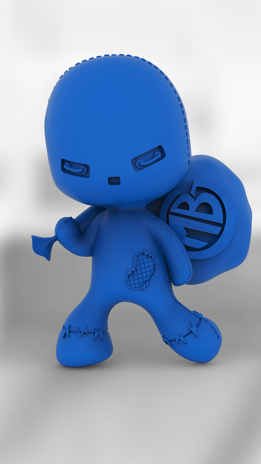 3d printed toy figurine